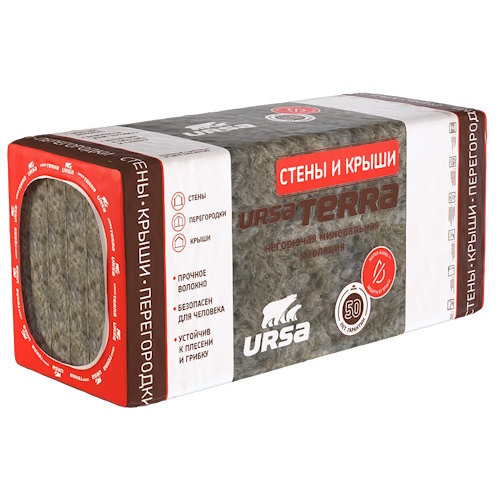 URSA TERRA 36 PN Стены и крыши URSA TERRA 36 PN Стены и крыши