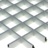 Грильято 100х100 h40 b10 0,3 алюм. металлик А907rus02 нап. 0,6м