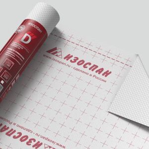 ИЗОСПАН D паро-гидроизоляция повышенной прочности