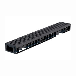 Пластиковый водоотводный Лоток ЛВП Master DN 100 H 135B125 (комплект)